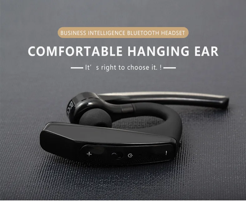 NAIKU Bluetooth наушники Handsfree Ear Hook беспроводные гарнитуры V4.1 шумоподавление HD микрофон