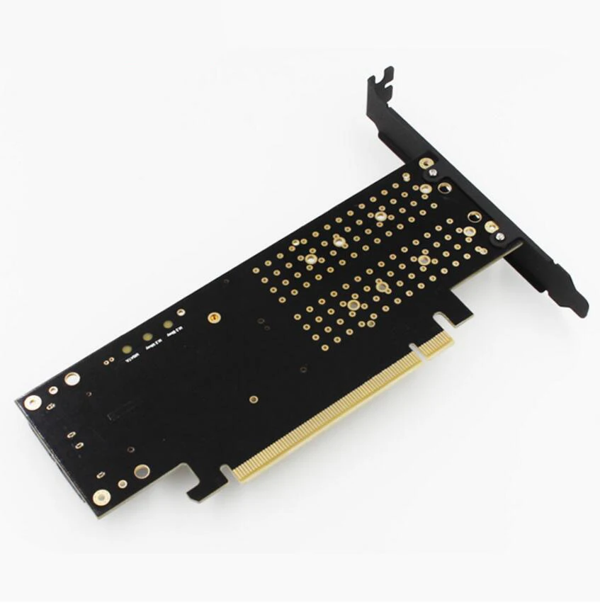 M.2 NVMe SSD NGFF к PCIE X16 адаптер M ключ B mSATA PCI Express 3 0 NVME M2 m.2 AHCI SATA в 1 конвертер Новый|Платы
