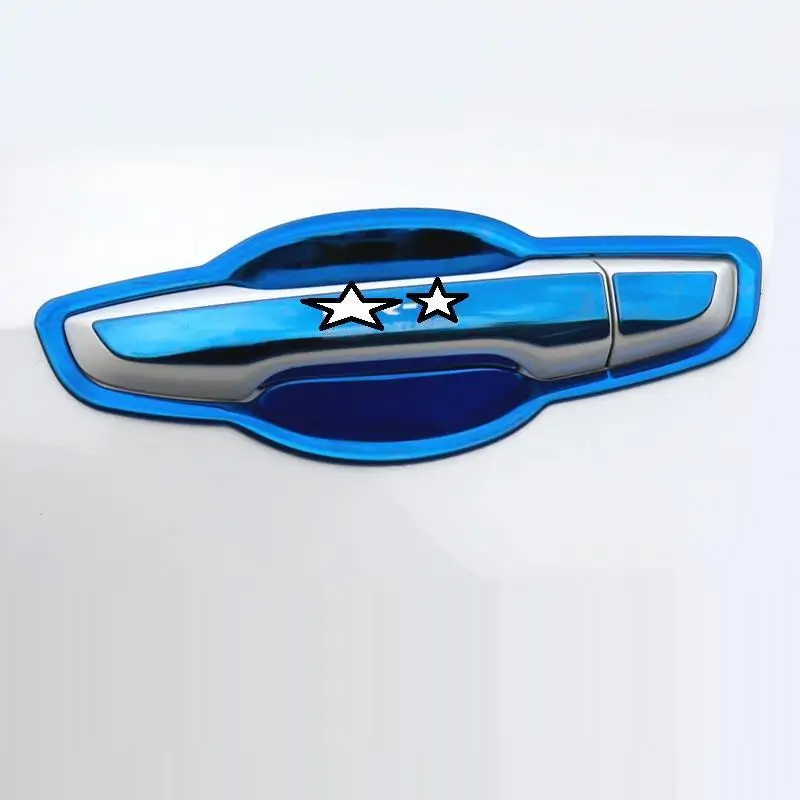 Автомобильные хромированные декоративные автоматические ручки для кузова