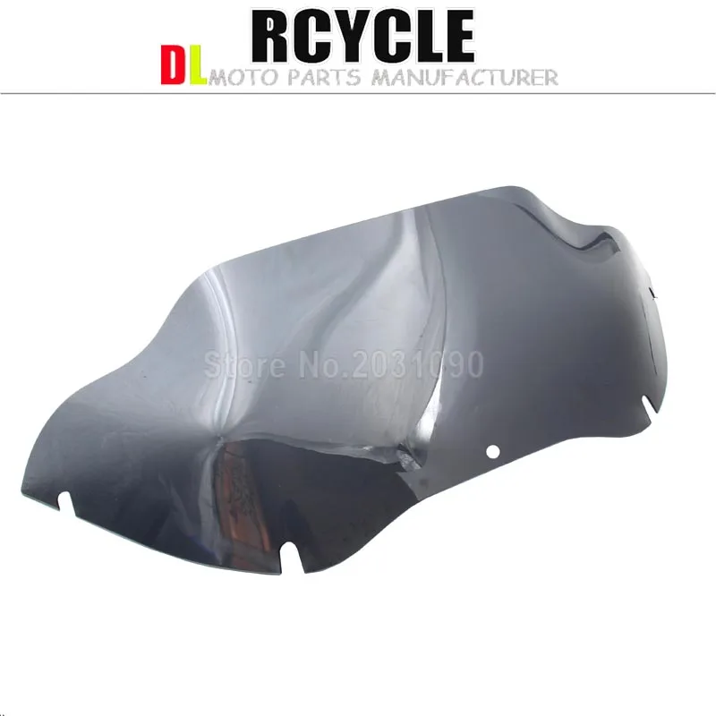 Мотоцикл прозрачный ПВХ 9 &quotЛобовое стекло ветровое для Harley Touring Road Glide FLTR 1998-2013 |