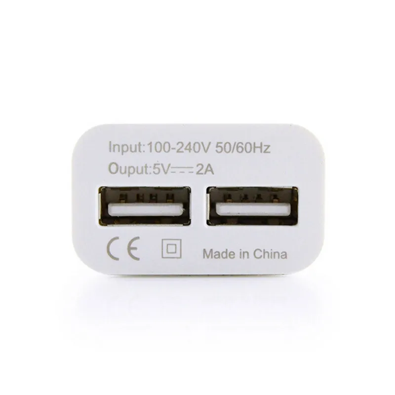 Зарядное устройство хорошего качества s 2A с двумя портами usb настенное зарядное