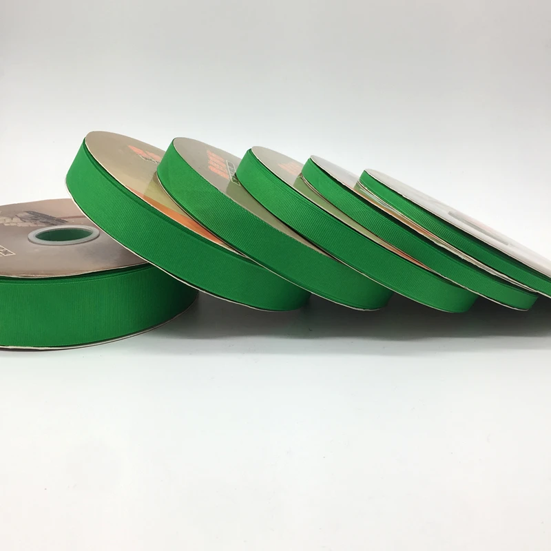 5 ярдов Высококачественная лента 6/10/15/20/25/38/50 мм|grosgrain ribbon|green grosgrain ribbonribbons for gifts |
