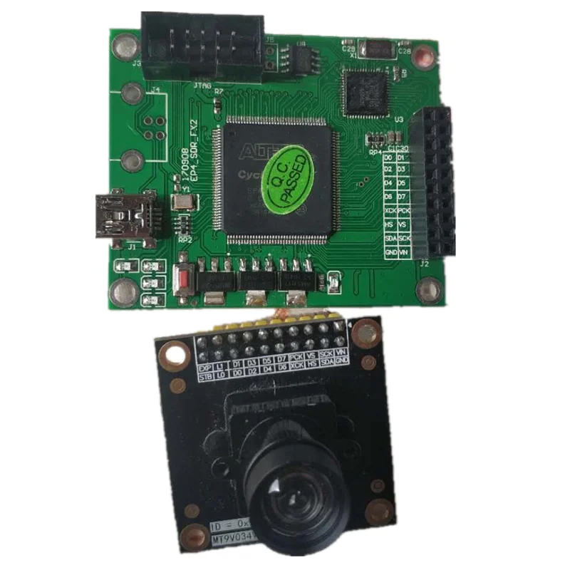 Фото FPGA макетная плата + USB обработка видео изображения MT9P031 500W камера Захват карта для FPGA макетная плата + USB обработка видео изображения MT9P031 500W камера Захват карта для