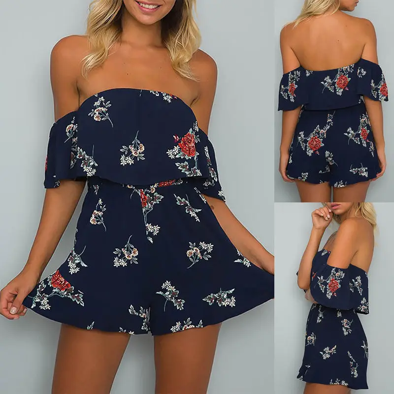 Модные женские Клубные Летние шифоновые Цветочные оборки без рукавов с