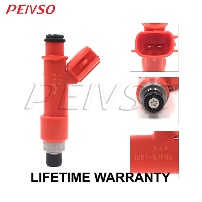 Peivso 1001-87F90 850CC 83lb топливный инжектор для Защитные чехлы для сидений, сшитые специально для TOYOTA Corolla AE86 E85 MR2 4AGE Turbo