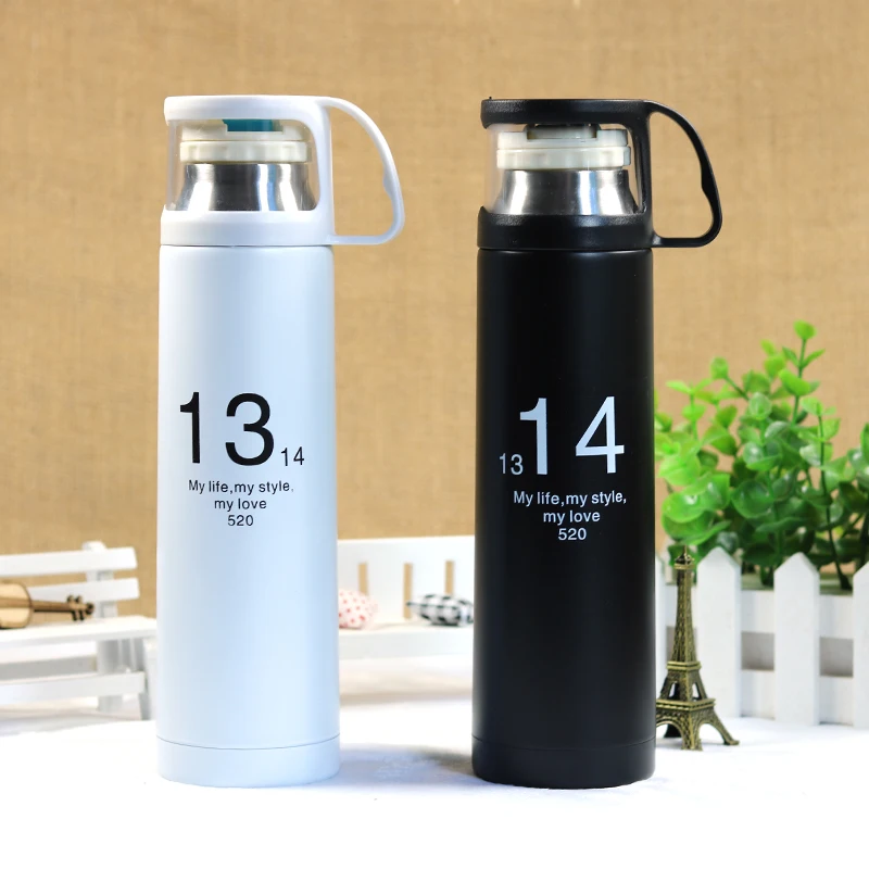 Термос для воды чашка гаррафа 500 мл|thermos bottle stainless steel|bottle messagethermo pro |