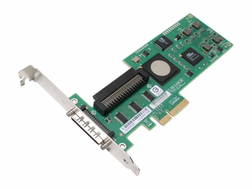 LSI SCSI LSI20320IE Ultra320 PCI Express 1 JBOD плата контроллера одиночный|pci express|card cardpci express pci |