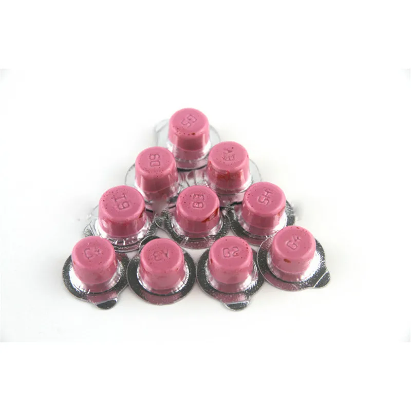 Pink marshmallow 1 шт. Стоматологическая Полировочная паста для отбеливания зубов полировщик ароматизатор белая улыбка удаление зубов пятен профессиональный инструмент - Цвет: Pink marshmallow