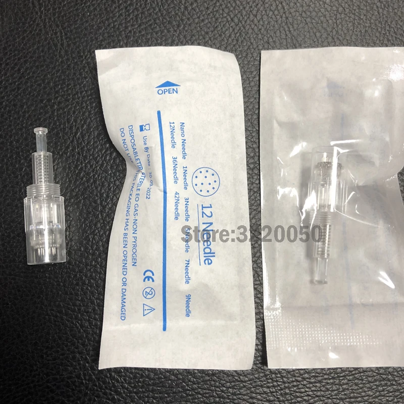 Иглы наконечники Derma Pen Nano MYM иглы 9 Pin / 12 36 Bayonet патроны для татуировок 25 шт.|Иглы