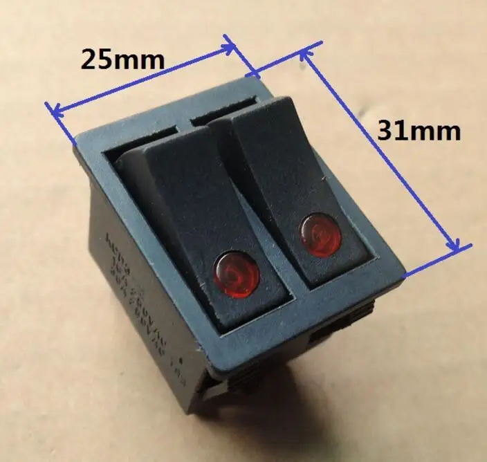 250V 16A/30A Большой мощный электрический нагреватель запчасти клавишный двойной