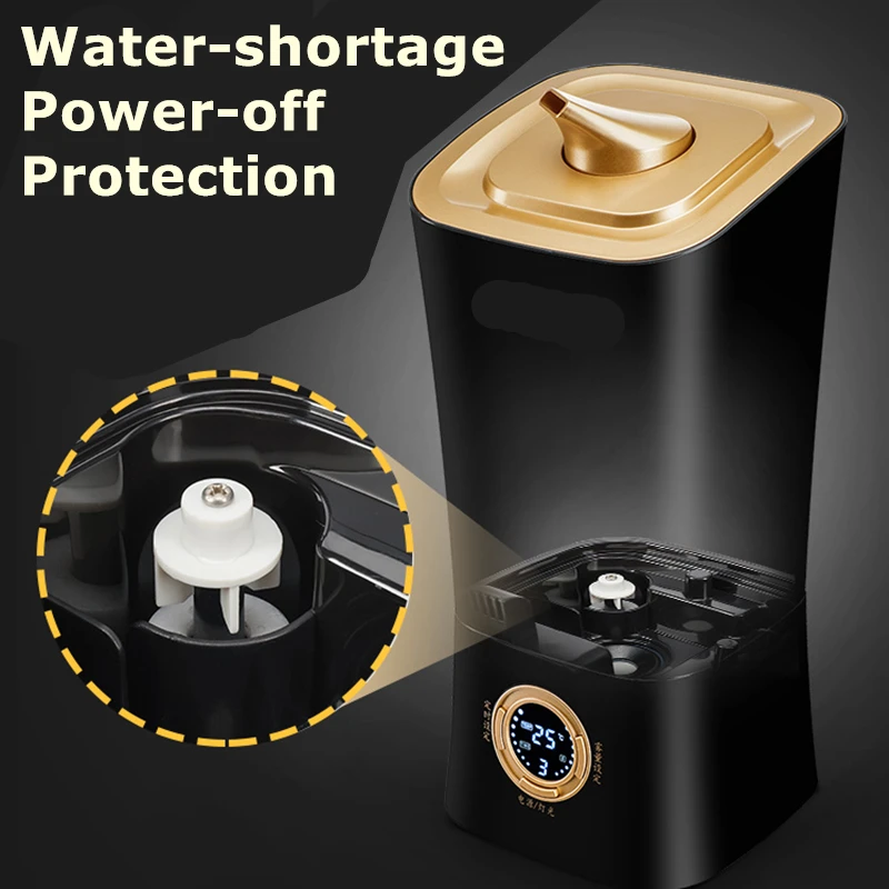 Быстрая доставка Интеллектуальный небулайзер ультразвуковой увлажнитель умный