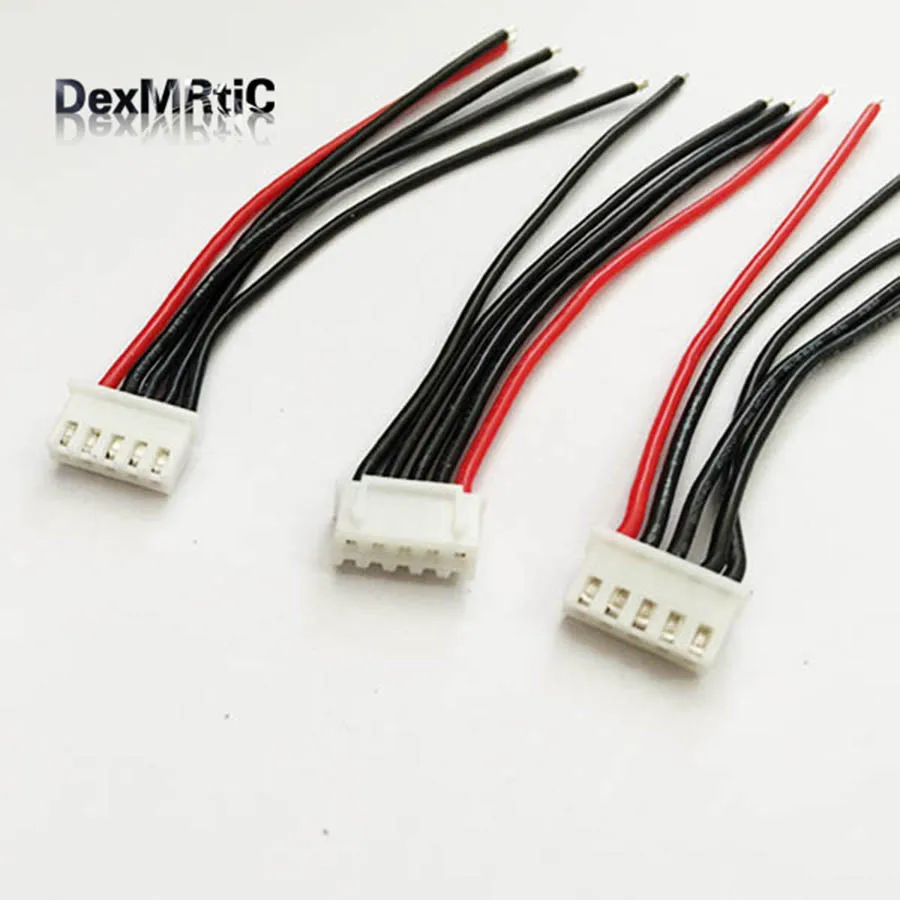 10X 4S LiPo Кабель зарядного устройства для аккумулятора B6 вилка разъем 22WAG провод