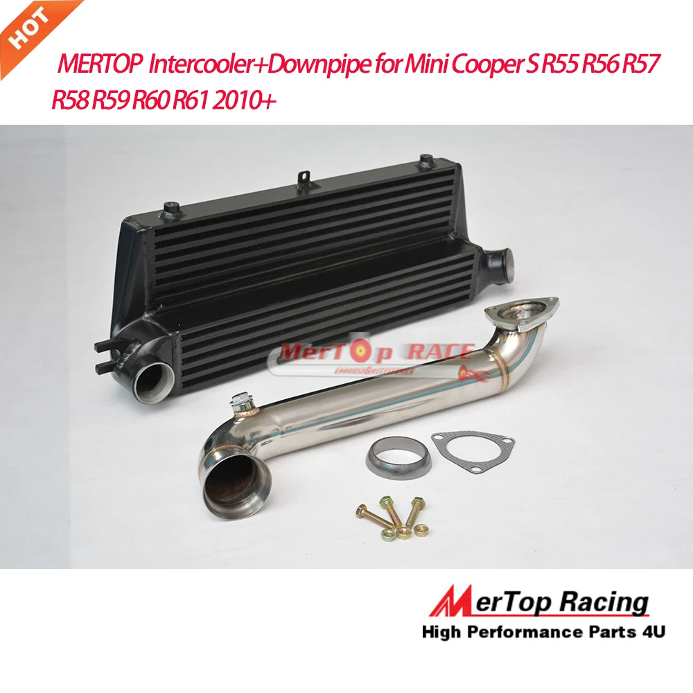 Сливная труба MERTOP Race 2 5 '' воздухоохладитель fit MINI Co oper S R55 R56 R57 R58 2010 +|Выхлопной
