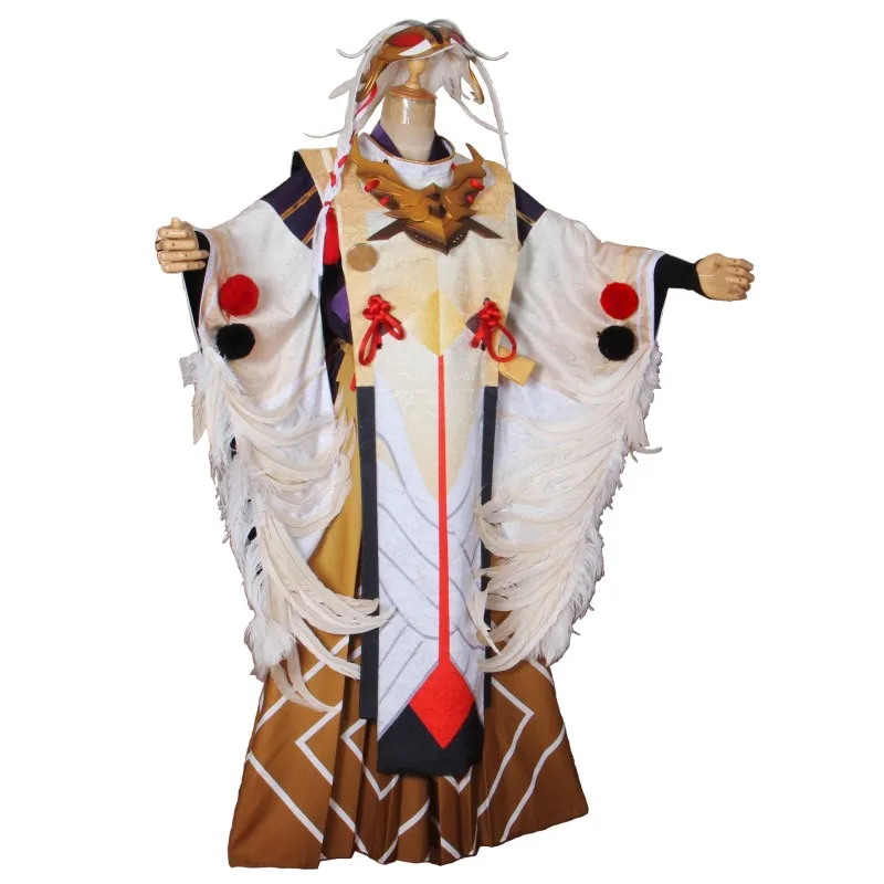 Аниме! Кимоно Onmyoji Taitengu Skin Cloud flying feather Униформа карнавальный костюм для мужчин