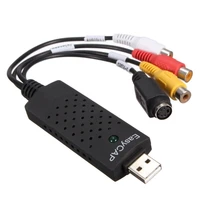 easycap usb 2 0 video capture tv dvd vhs video dvr capture adapter card with audio support win7 for computercctv camera