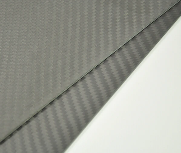 

1pcs 1.6mm Thick Matte Surface Carbon Fiber plate panel sheet