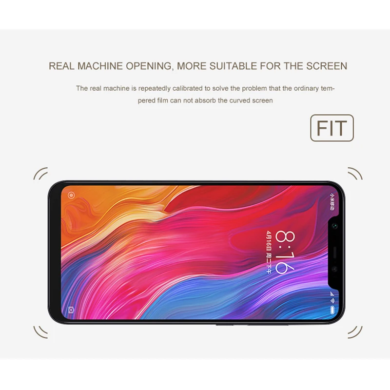 Ddaian закаленное стекло для Redmi Note7/6Pro/Mi8 lite защитное высокое разрешение пленки