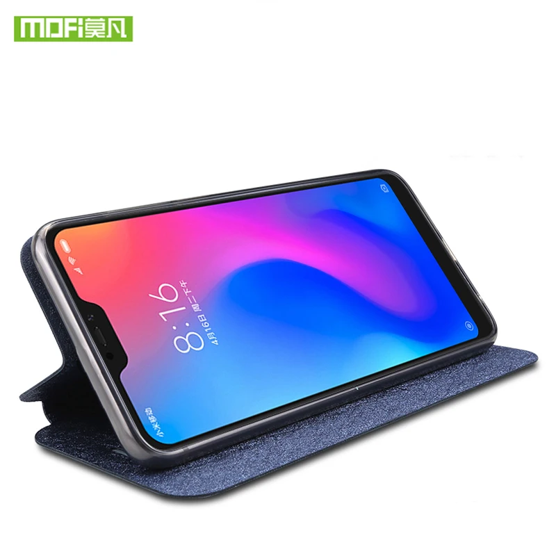 Mofi for xiaomi a2 lite case silicone back cover mi Flip Leather TPU fundas 5.84 inch |
