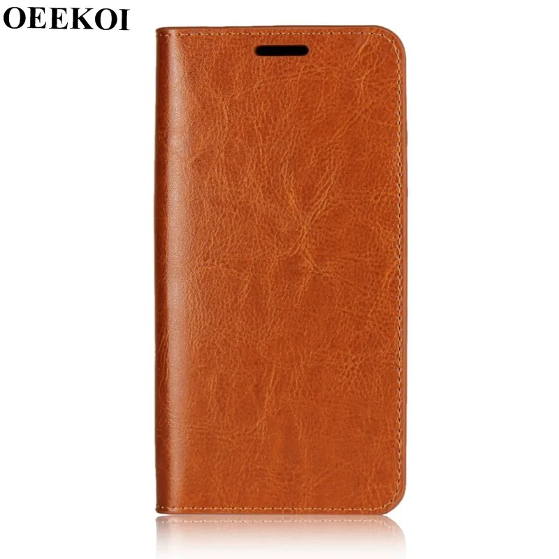 Чехол-книжка OEEKOI из натуральной кожи Crazy Horse для Huawei Maimang 7/P20/P20 Pro/P20 Lite/P9 plus/P8 Lite