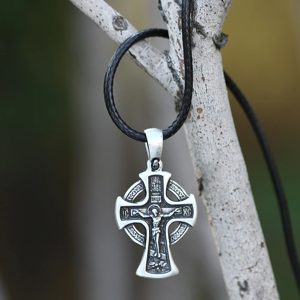10 шт. языческое ожерелье Иисуса кулон крест Иисус ювелирные изделия талисман