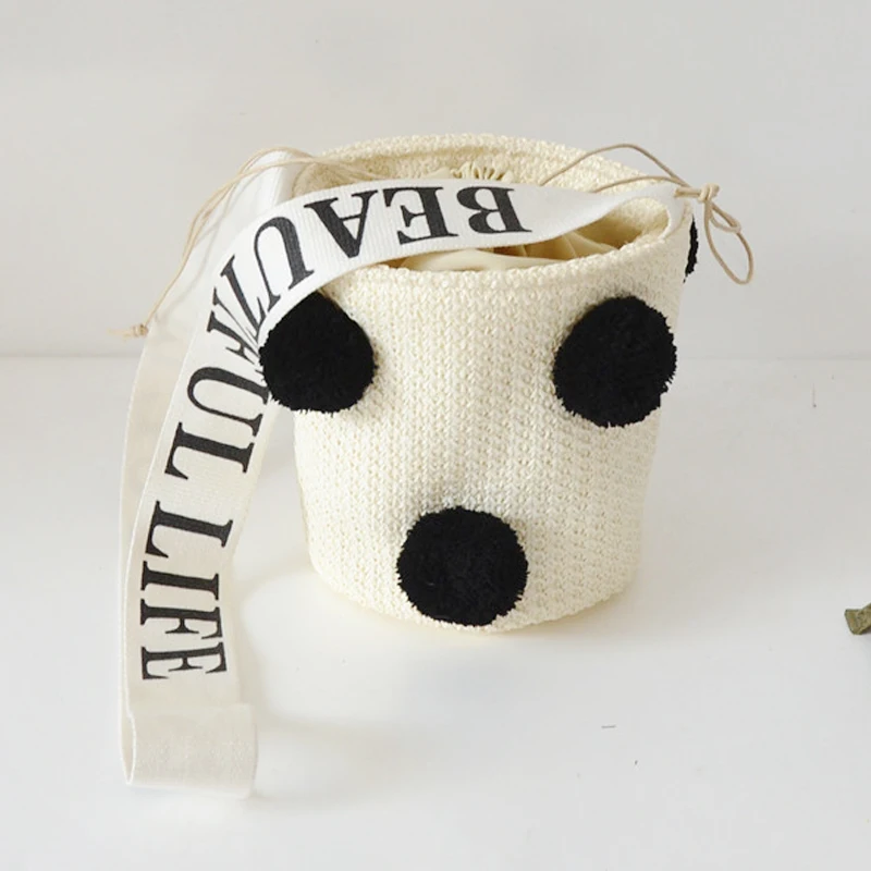 Для женщин соломенная сумка 2018 Новый Дизайн ткань сумки богемные пляжные ручной