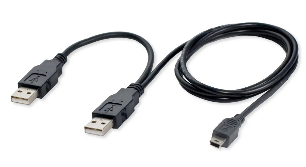 CY кабель USB 2 0 два типа папа 5 Pin Y образный для дюймового мобильного жесткого диска