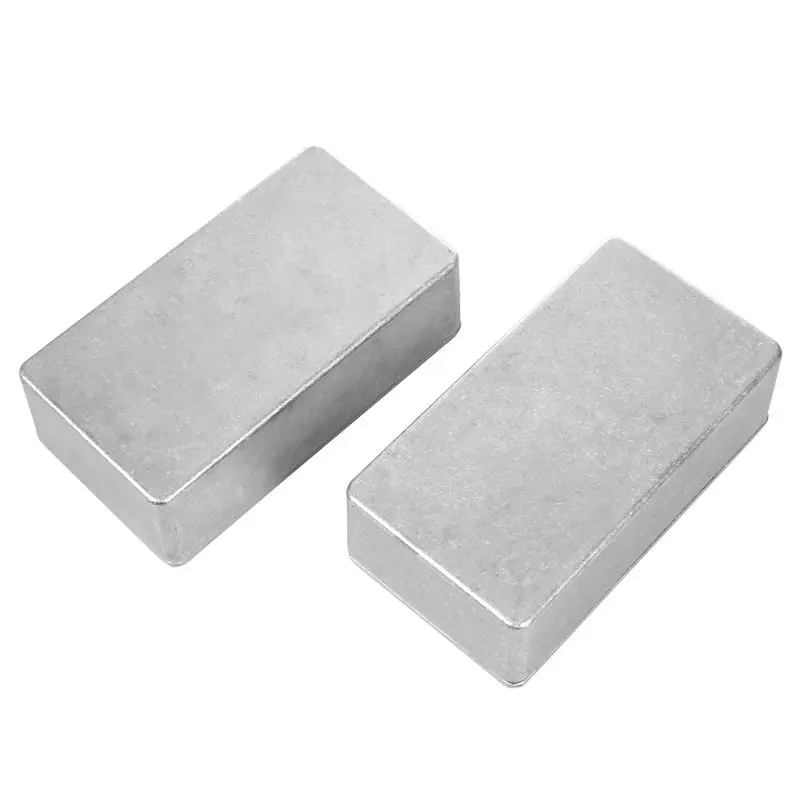 2pcs 125B/1590N1 Aluminum case guitar stompbox&pedal enclosure for guitar effect pedal project