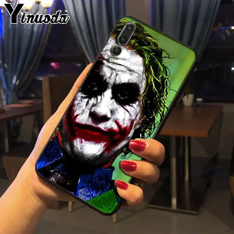 Мягкий чехол для телефона Yinuoda Crazy batman Joker tattoo Design с узором из ТПУ huawei p20lite nova 3i mate20