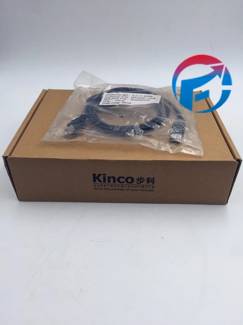 HMI MT4414TE Kinco eView 7 дюймовый USB хост Ethernet с бесплатным кабелем программирования и