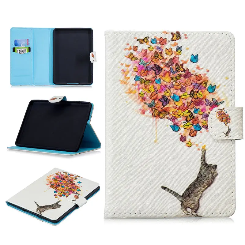 Чехол Funda для Amazon Kindle Paperwhite 1 2 3 6th чехол для Kindle Paperwhite 6 дюймов модный животный планшет Capa Shell