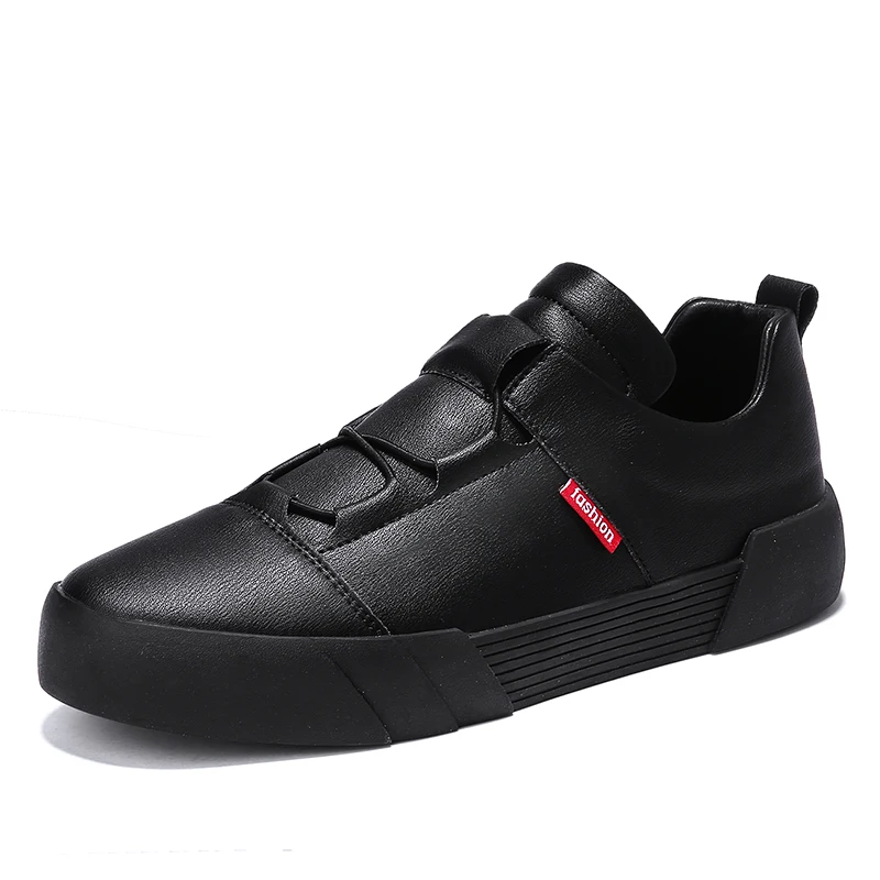 KemeKiss Fashion Men Vulcanized Shoes Simple Round Toe Elastic Band Trend Classics Footwear Size 39-44 | Обувь