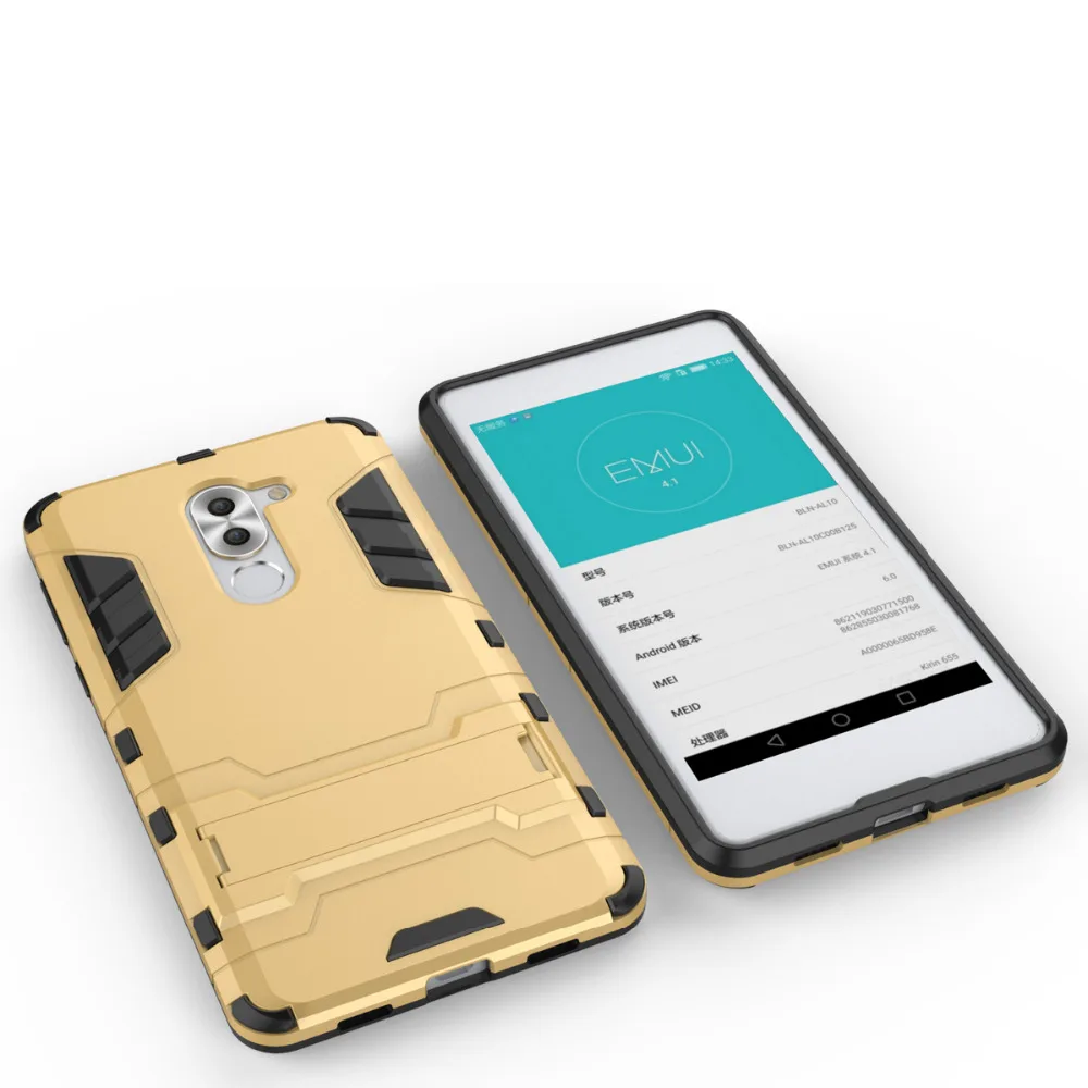 Honor 6X Гибридный ТПУ + Пластик противоударный Heavy Duty Панцири футляр для Huawei BLN-AL10 5.5