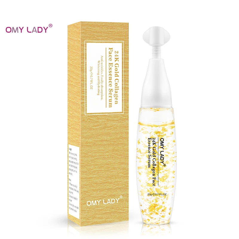 OMY LADY 24K Золотая Сыворотка для лица + крем глаз против старения морщин жидкая