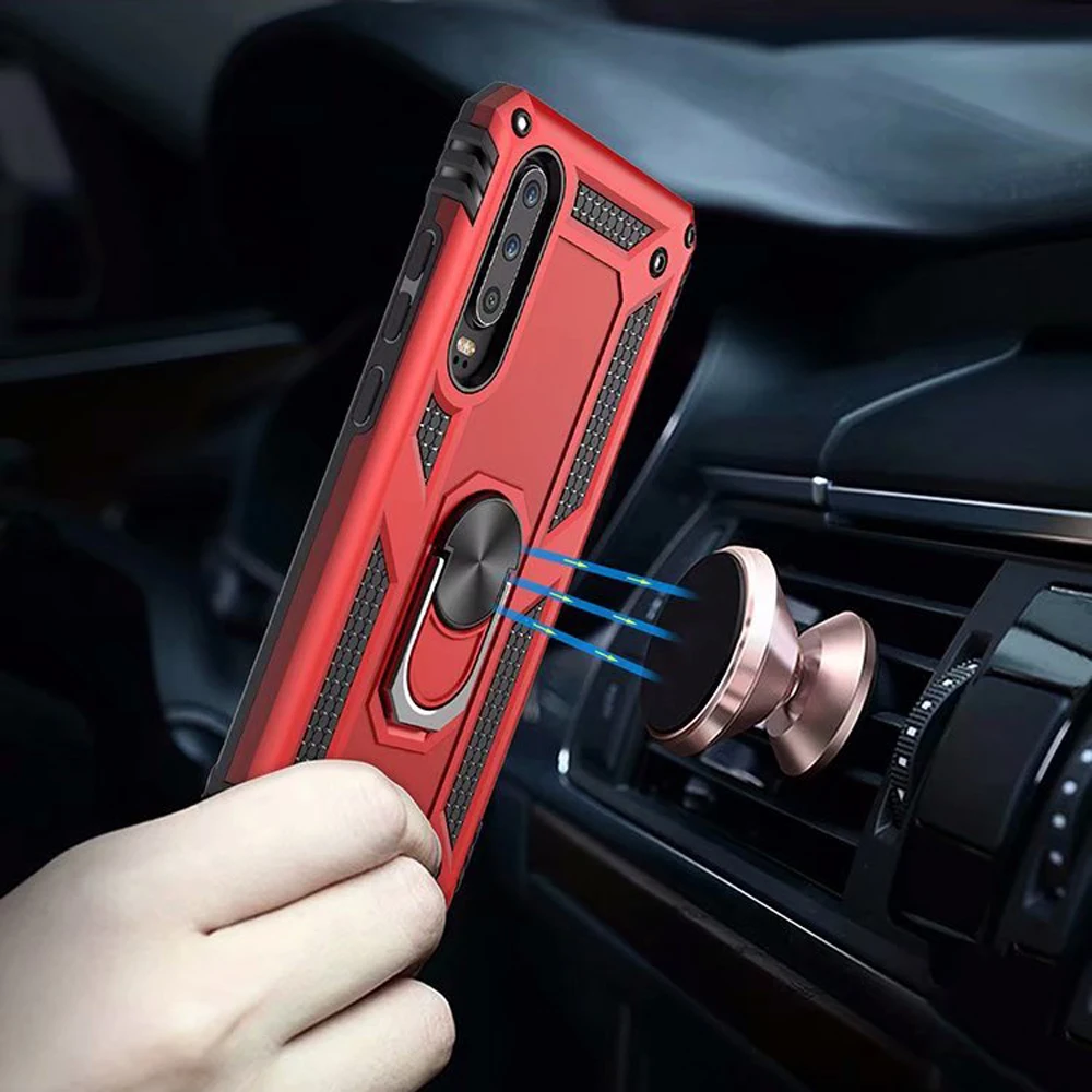 Ударопрочный чехол для Huawei P30 Pro P20 Honor 8A 10 Lite военный промышленный силиконовый Y6 Y7