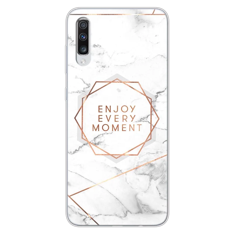 dlsENJOY Чехол для samsung Galaxy A70, силиконовый чехол 6," с мраморной геометрией, мягкий чехол из ТПУ для samsung Galaxy A70 A 70 A705 A705F, чехол - Цвет: dlsENJOY