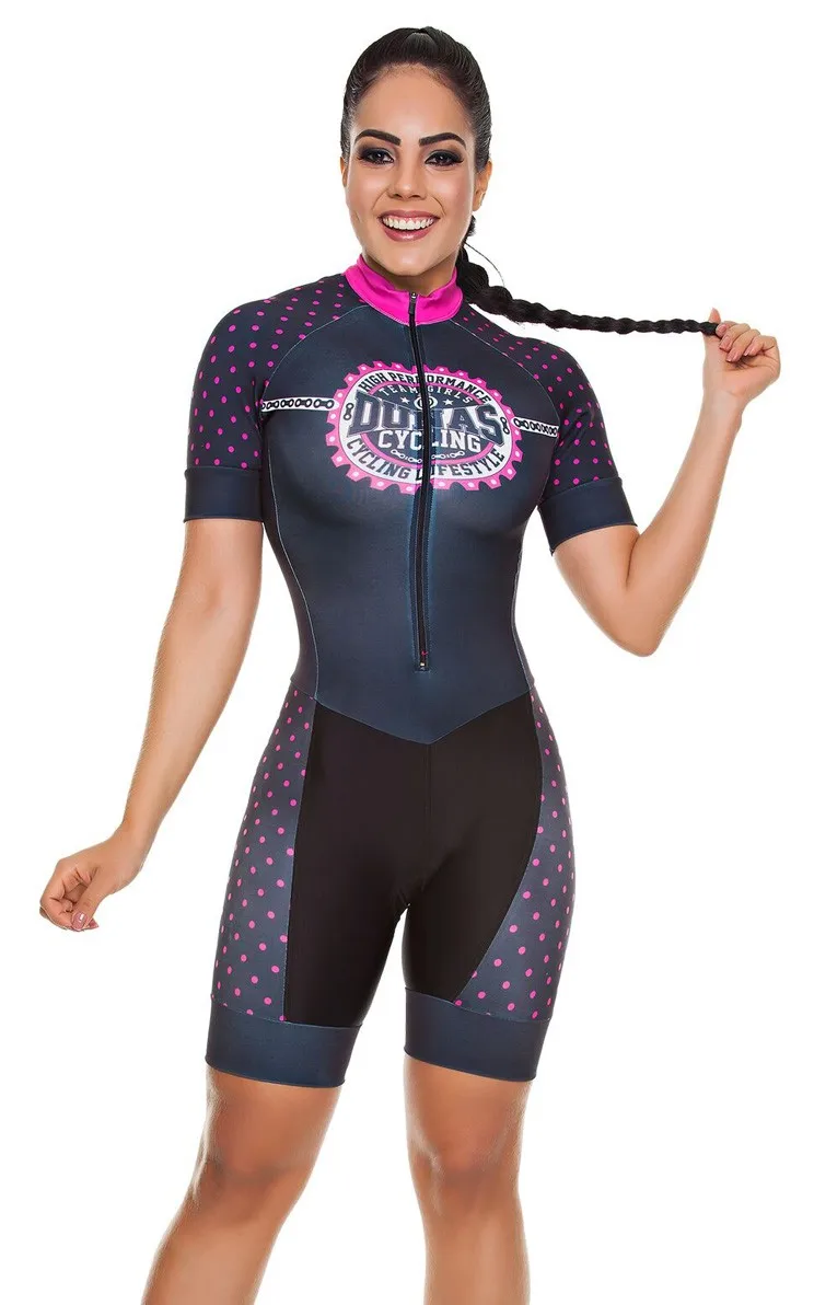 set Pro Team триатлон костюм женский Велоспорт Джерси Skinsuit комбинезон Майо Велоспорт Ropa ciclismo комплект розовый гелевая подкладка 001 - Цвет: set
