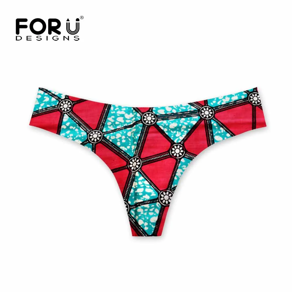 FORUDESIGNS трусики сексуальное женское нижнее белье африканские традиционные с
