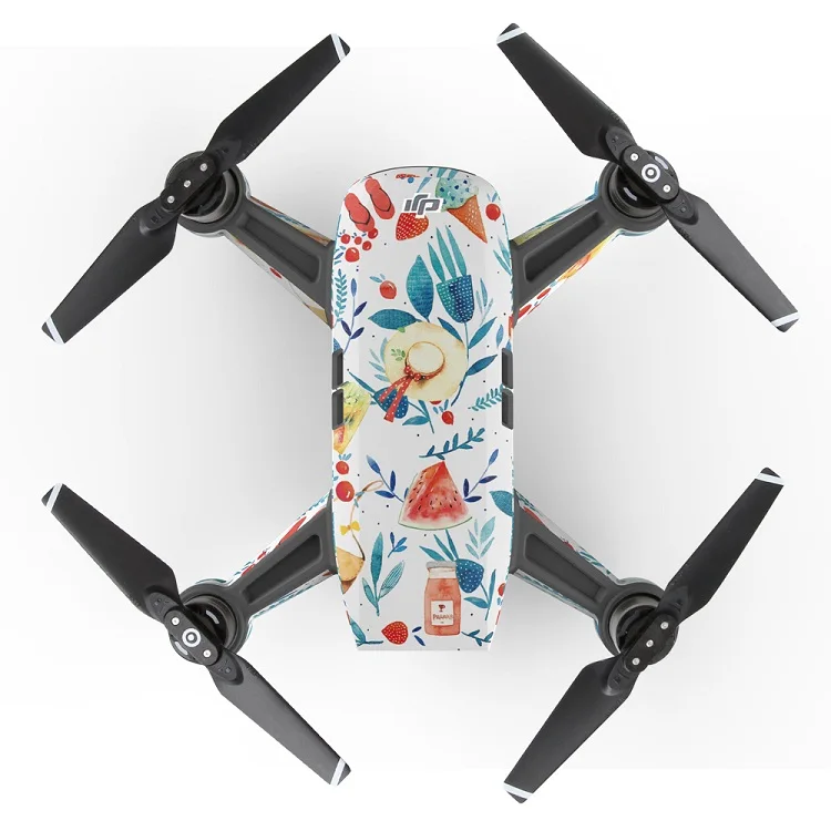 Для DJI Spark Skin для наклейка цветные наклейки на Дрон аксессуары Drone пульт