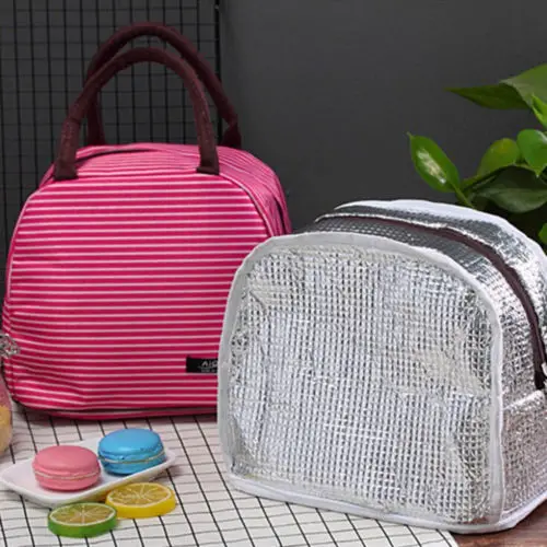 Fashion Men Women Kids Portable Insulated Thermal Cooler Lunch Box Picnic Case Storage Bag Carry Tote Oxford Waterproof Handbag | Багаж и