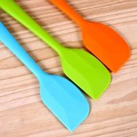 random color kitchen silicone cream butter cake spatula mixing batter scraper brush butter mixer cake brushes baking tool