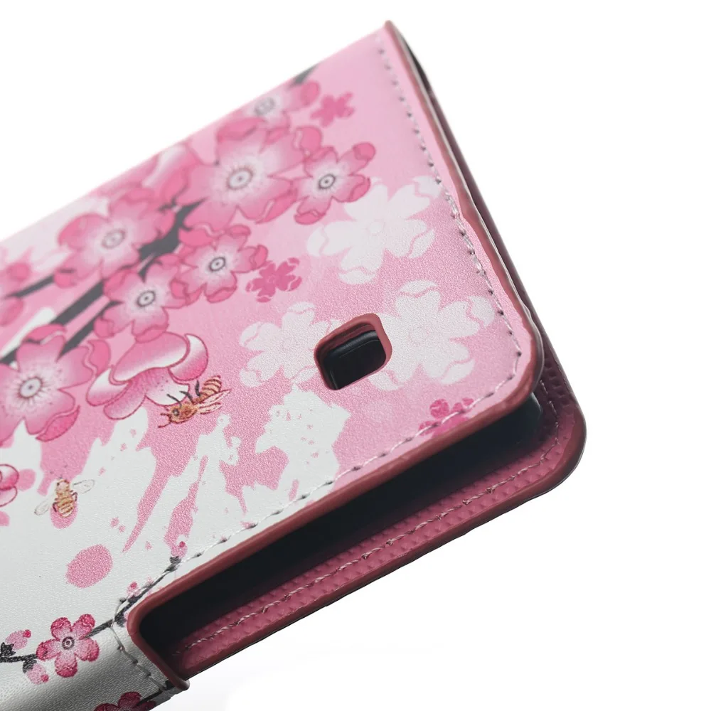 2015 Luxury Pink Plum Wallet Leather With Card Slots Flip Cover Case For LG magna C90 G4C G4 Mini G4mini H525N Phone Bags Cases |