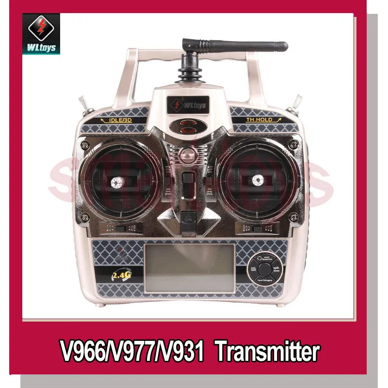 V977 передатчик/V966 передатчик для WLtoys V966 V931 V950 RC вертолет запчасти | Игрушки и хобби