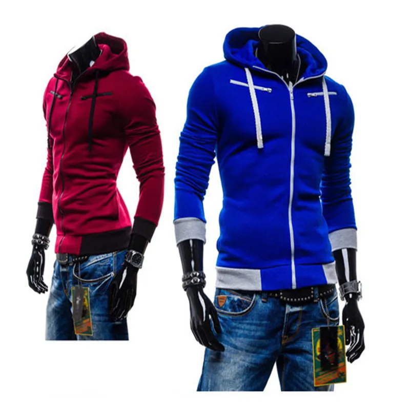 Мужская Флисовая Толстовка с капюшоном длинным рукавом | Спорт и развлечения