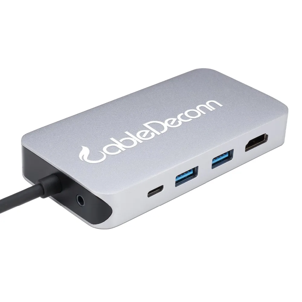 Usb c hdmi ethernet vga type концентратор thunderbolt 3 ethnernet rj45 lan 5 мм usb3.0 зарядка многопортовый