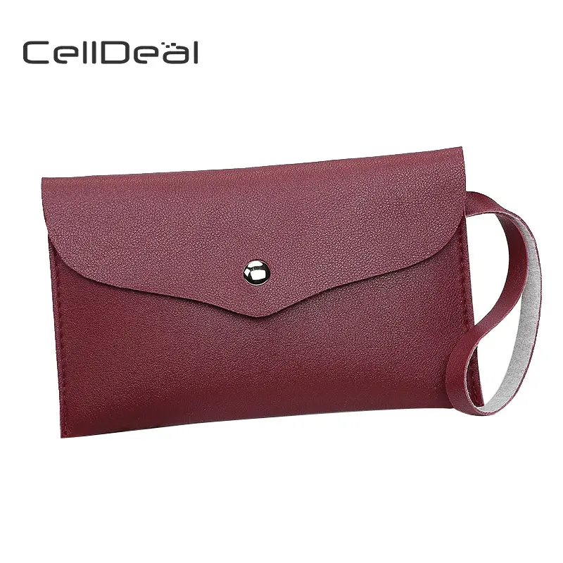 CellDeal модный клатч конверт сумка высокого качества Женский Досуг кошелек кожаные