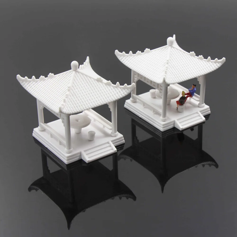Evemodel GY02 2 комплекта модель павильона Gloriette китайское строительство образование