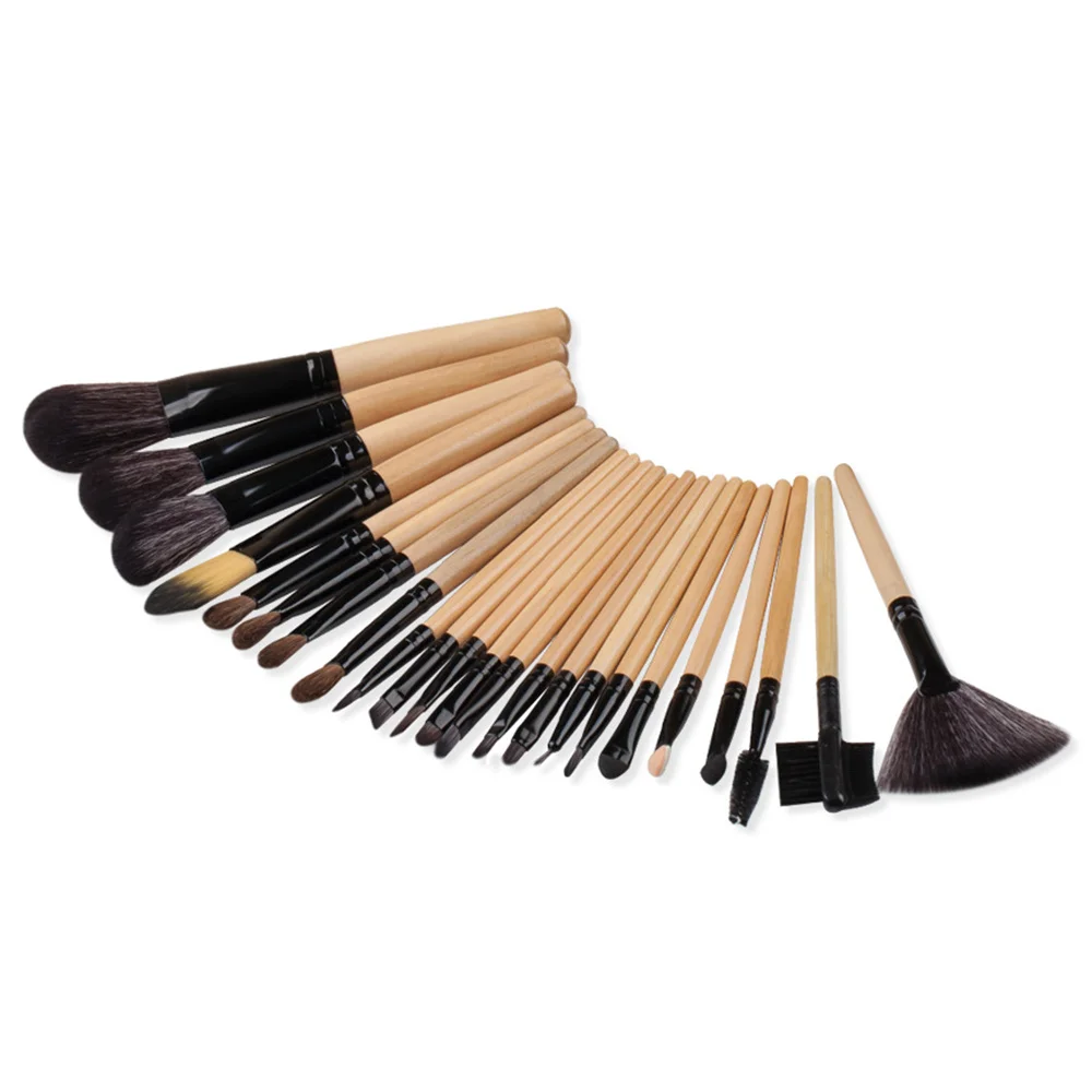 12/24Pcs Professional Makeup Brushes Set Powder Eyeshadow Lip Brush Pinceaux Maquillage Beauty Cosmetic Tools Kit With Bag | Красота и