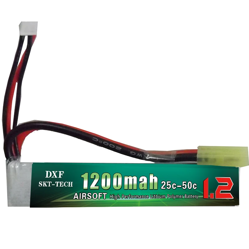 2017 DXF Airsoft gun аккумулятор 3S RC Lipo батарея 11 1 В 1200 мАч 25C AKKU для мини-страйкбольного