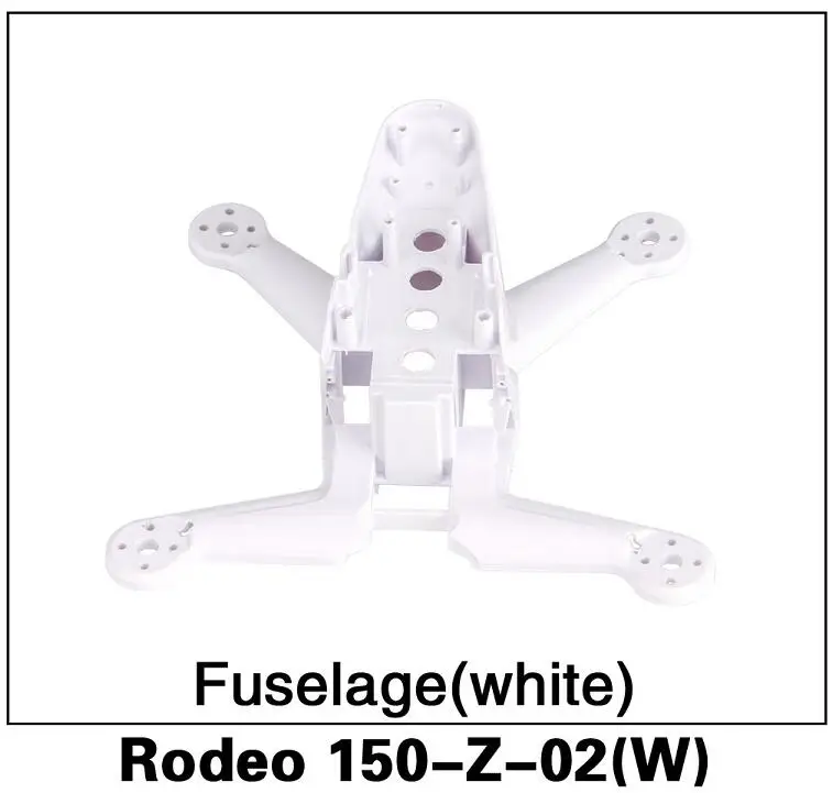 100% Оригинал Walkera Rodeo 150 запасные части 150-Z-02(W) Z-02(B) Корпус Корпуса фюзеляжа | Игрушки