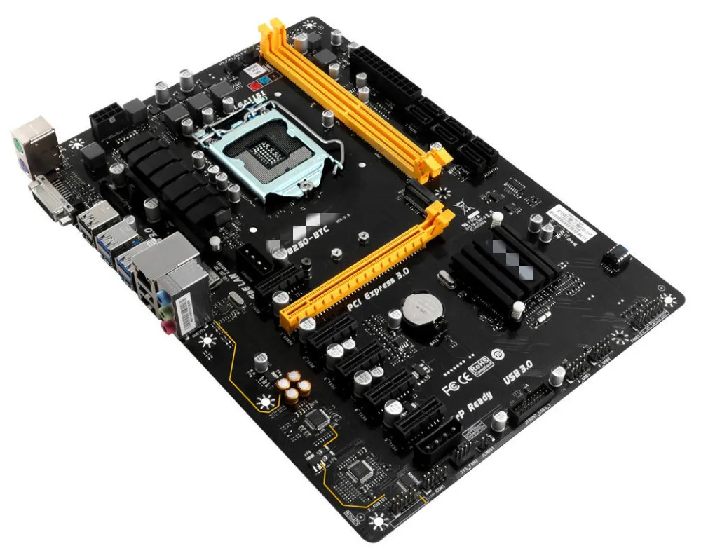 6 PCIe для Biostar TB250 BTC 1151 DDR4 добыча доска (альтернатива H81 btc Pro TB85 H81A)|board|board board |